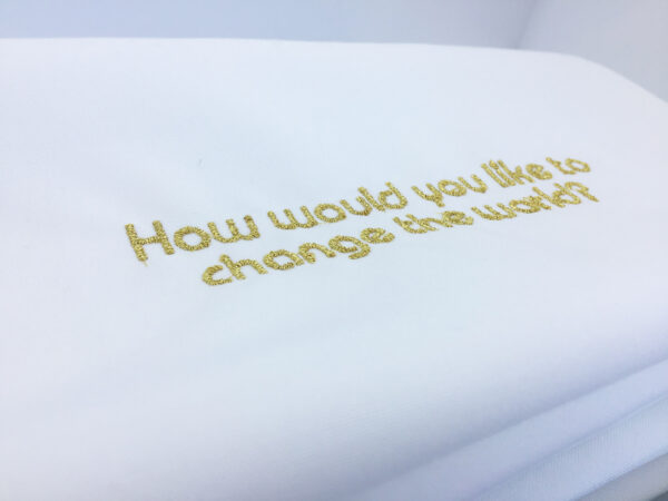 inspired designs napkins corporate gift series
