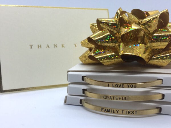 Family Love Inspiring Stack of Bracelets
